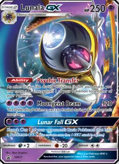 Lunala GX, SM Black Star Promos #SM17