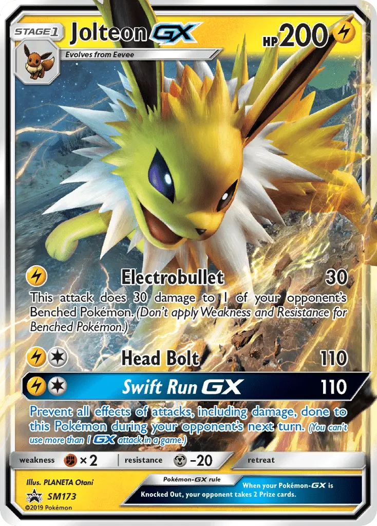 Jolteon GX, SM Black Star Promos #SM173
