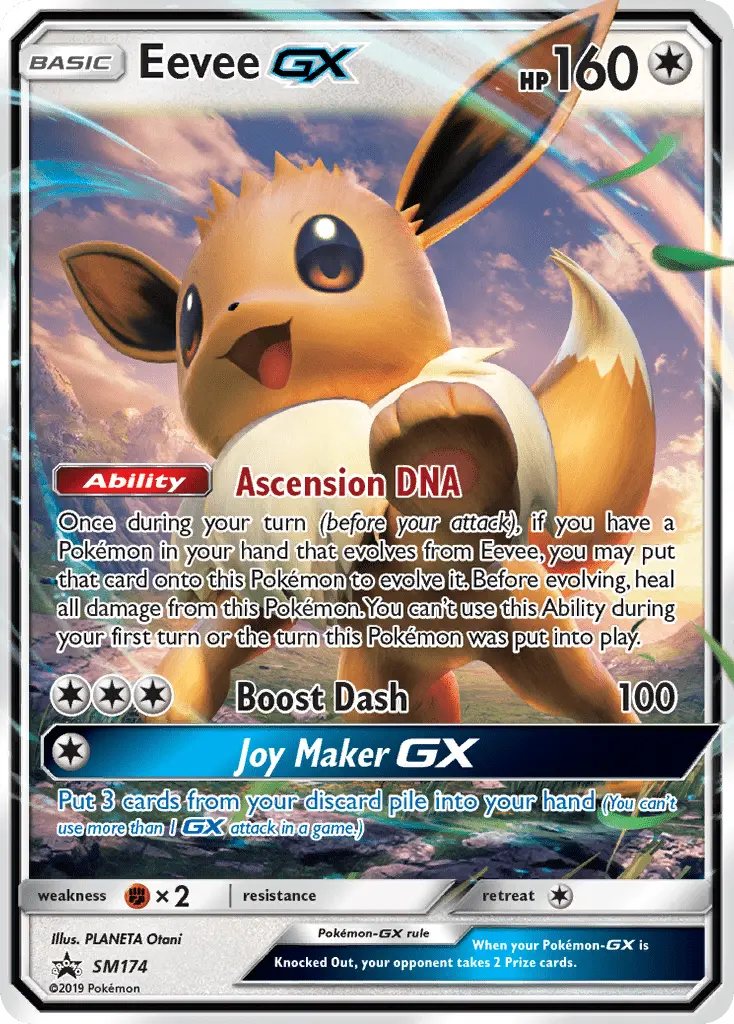 Eevee GX, SM Black Star Promos #SM174