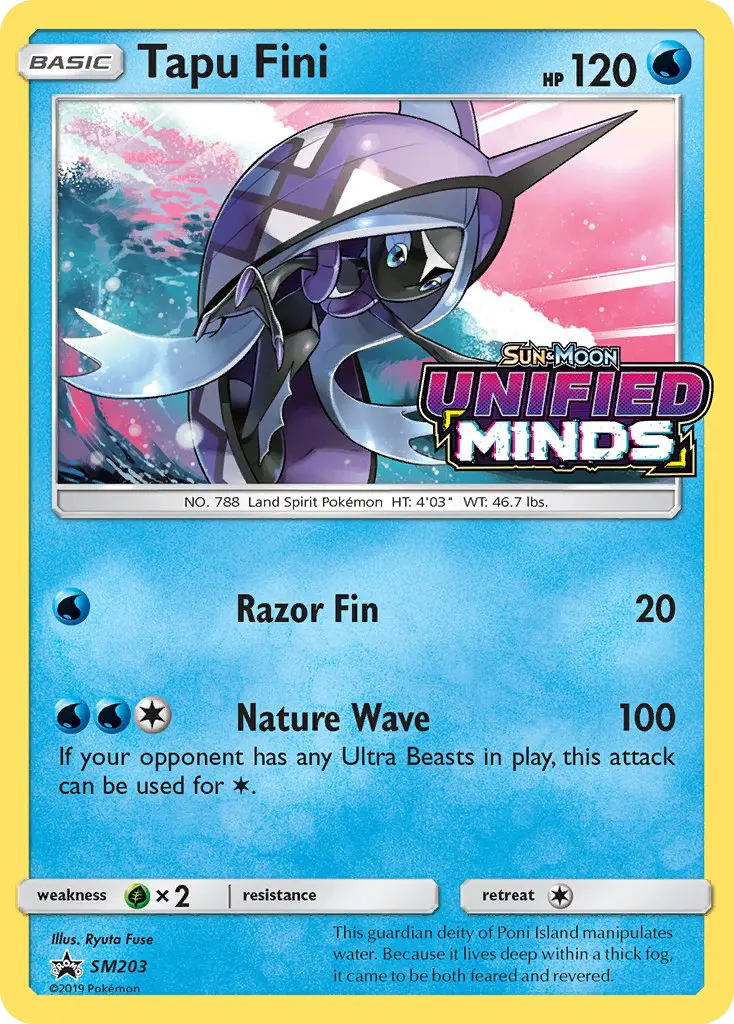 Tapu Fini, SM Black Star Promos #SM203