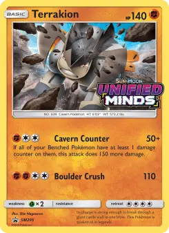 Terrakion, SM Black Star Promos #SM205