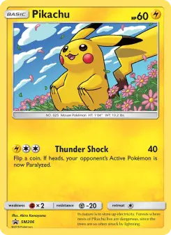 Pikachu, SM Black Star Promos #SM206