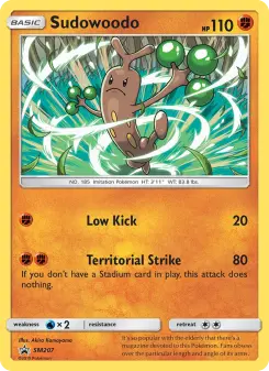 Sudowoodo, SM Black Star Promos #SM207