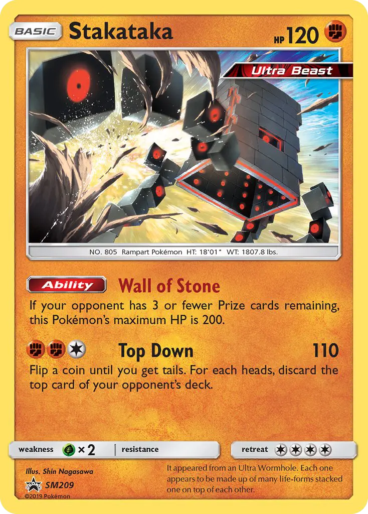 Stakataka, SM Black Star Promos #SM209