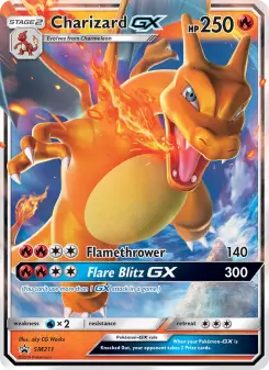 Charizard GX, SM Black Star Promos #SM211