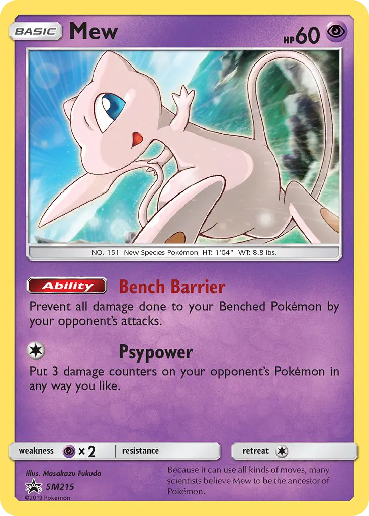 Mew, SM Black Star Promos #SM215