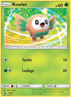 Rowlet, SM Black Star Promos #SM22