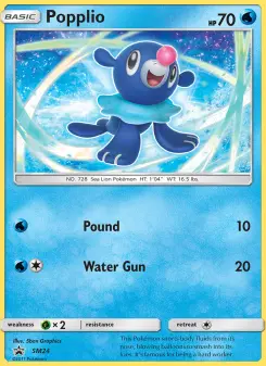 Popplio, SM Black Star Promos #SM24