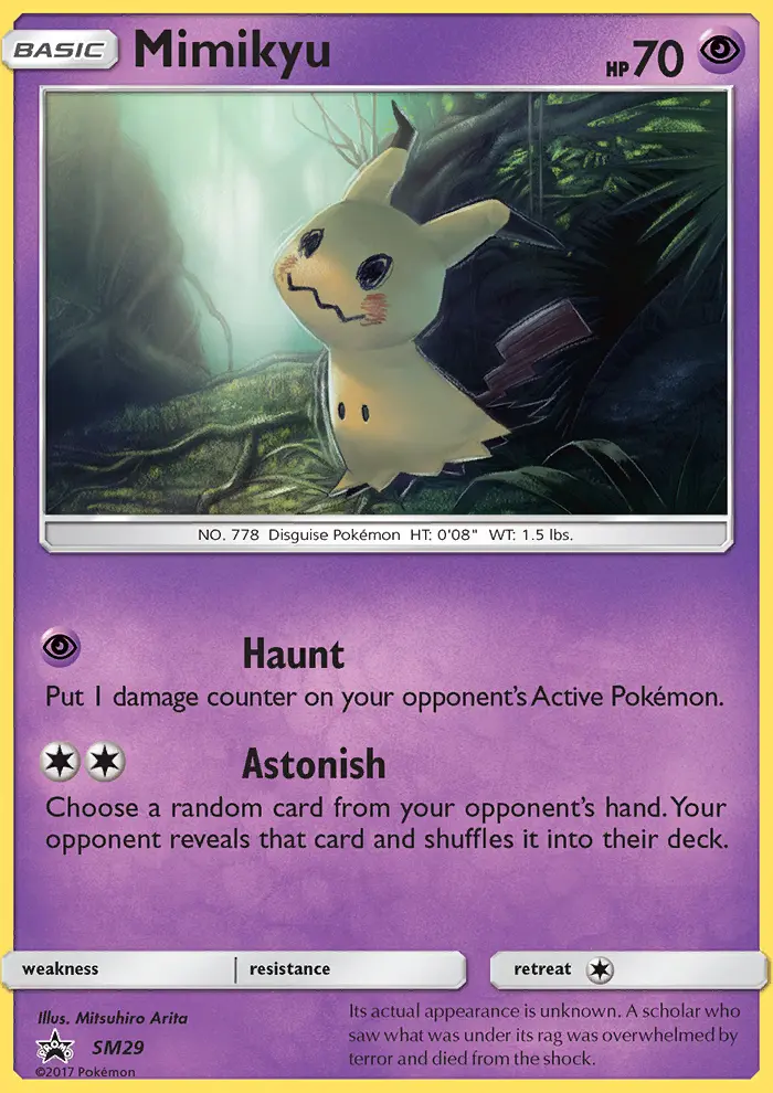 Mimikyu, SM Black Star Promos #SM29