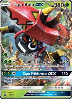 Tapu Bulu GX, SM Black Star Promos #SM32