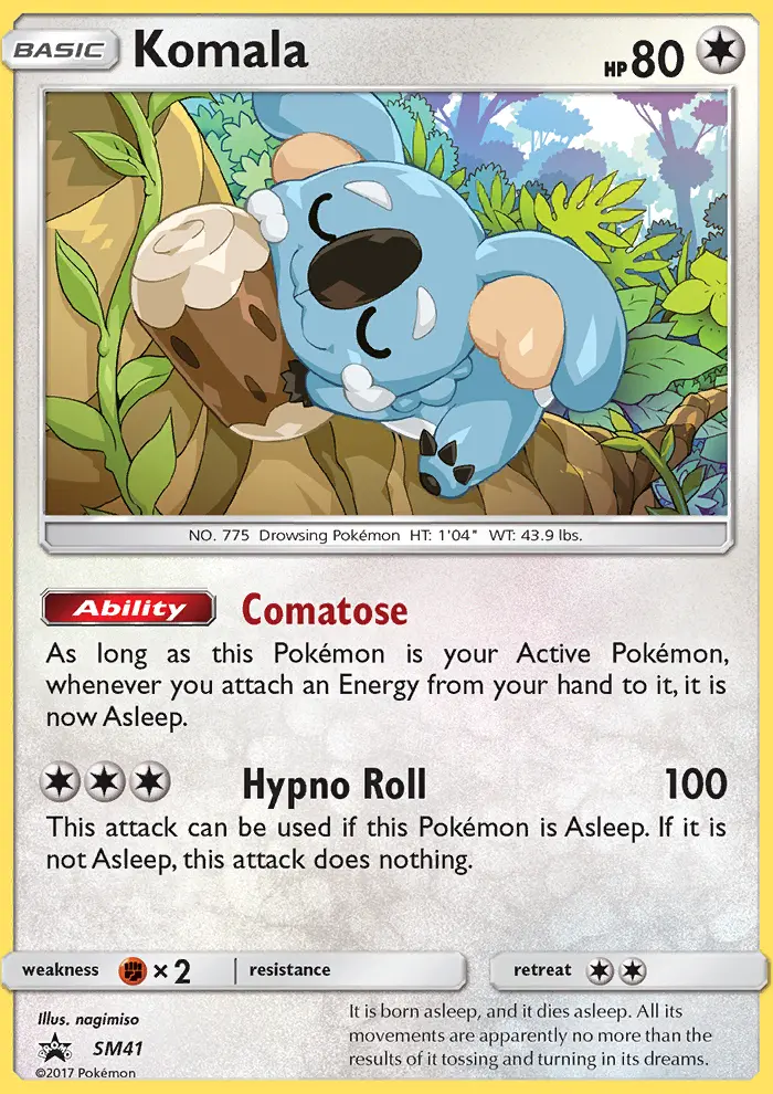 Komala, SM Black Star Promos #SM41