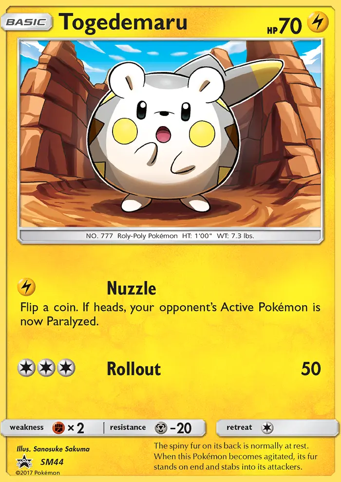 Togedemaru, SM Black Star Promos #SM44