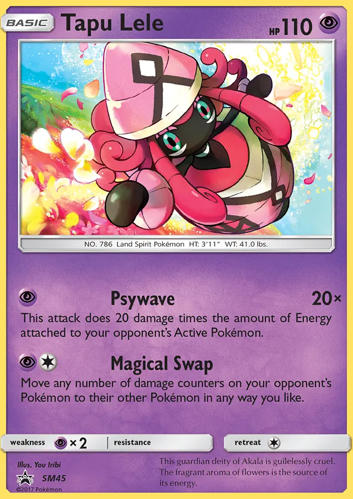 Tapu Lele, SM Black Star Promos #SM45