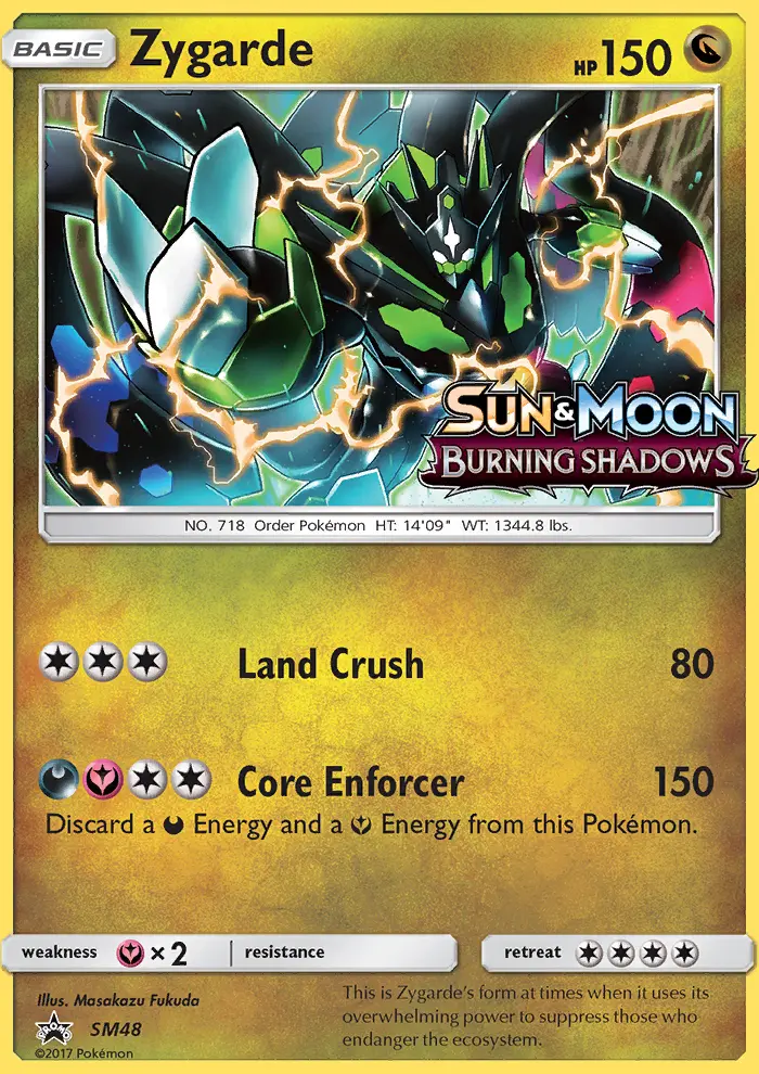 Zygarde, SM Black Star Promos #SM48
