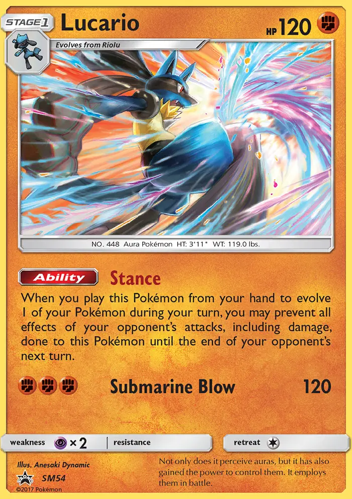 Lucario, SM Black Star Promos #SM54