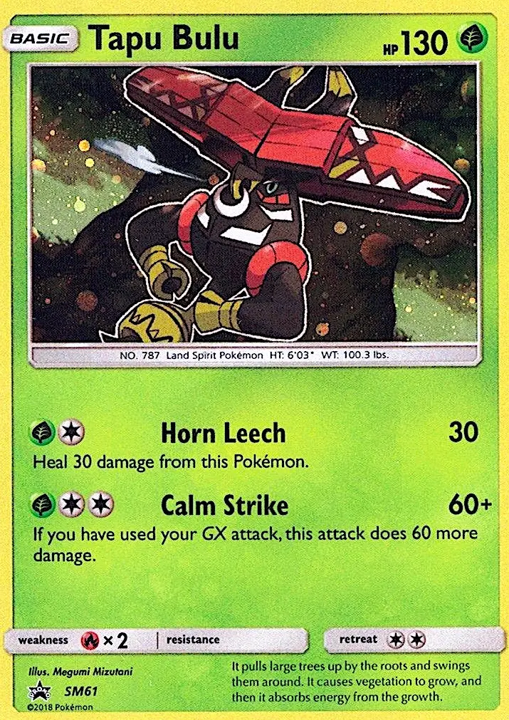 Tapu Bulu, SM Black Star Promos #SM61