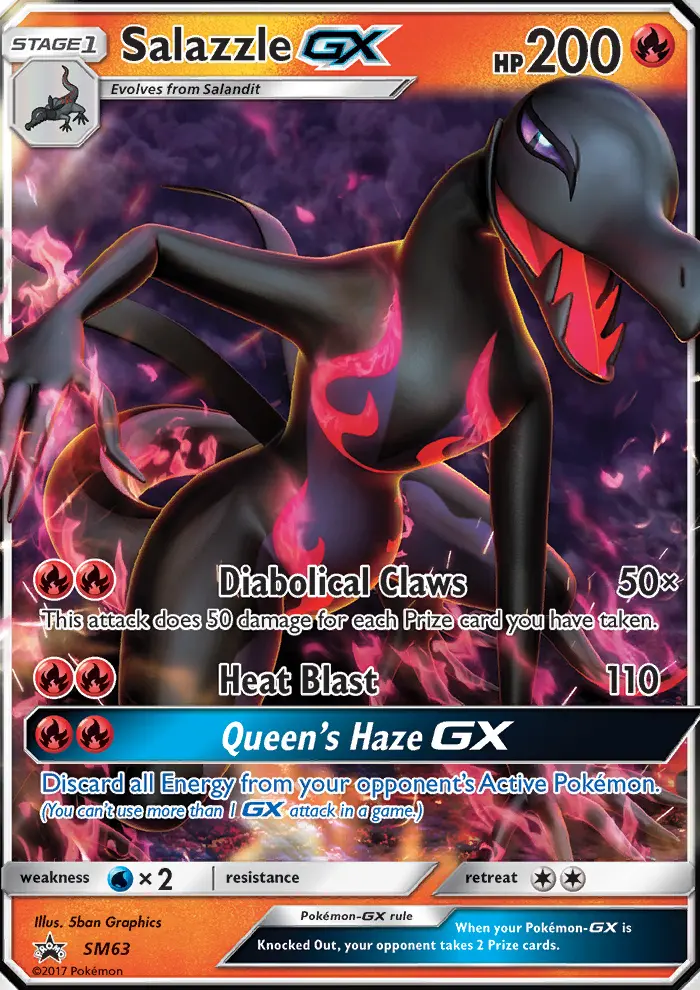Salazzle GX, SM Black Star Promos #SM63