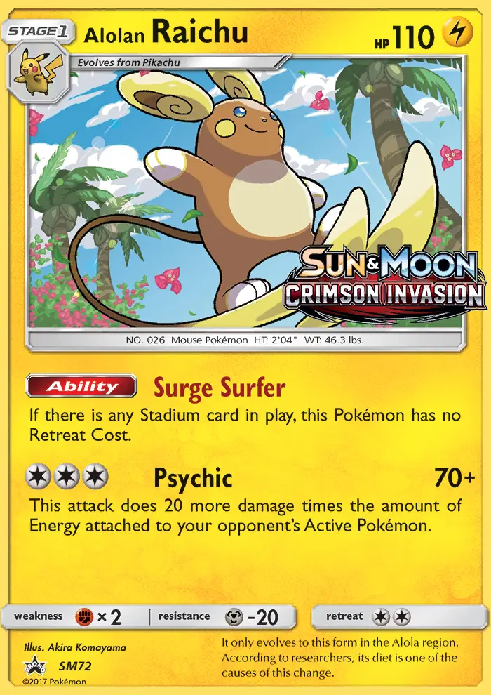 Alolan Raichu, SM Black Star Promos #SM72