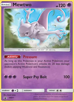 Mewtwo, SM Black Star Promos #SM77
