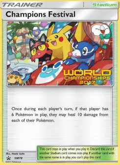 Champions Festival, SM Black Star Promos #SM78