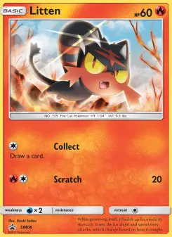 Litten, SM Black Star Promos #SM8