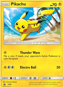 Pikachu, SM Black Star Promos #SM81