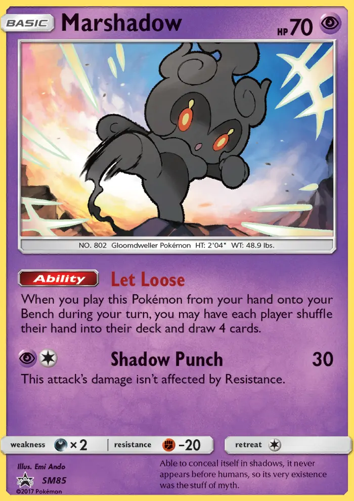 Marshadow, SM Black Star Promos #SM85