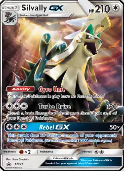 Silvally GX, SM Black Star Promos #SM91