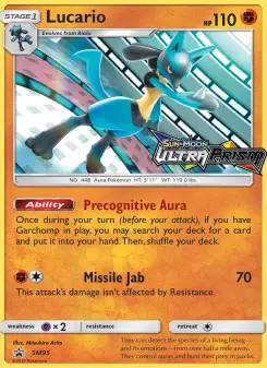 Lucario, SM Black Star Promos #SM95
