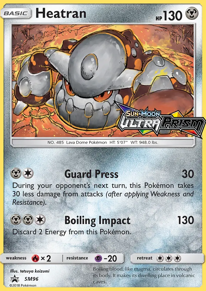 Heatran, SM Black Star Promos #SM96