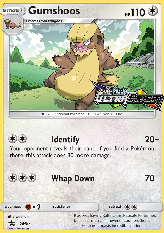 Gumshoos, SM Black Star Promos #SM97