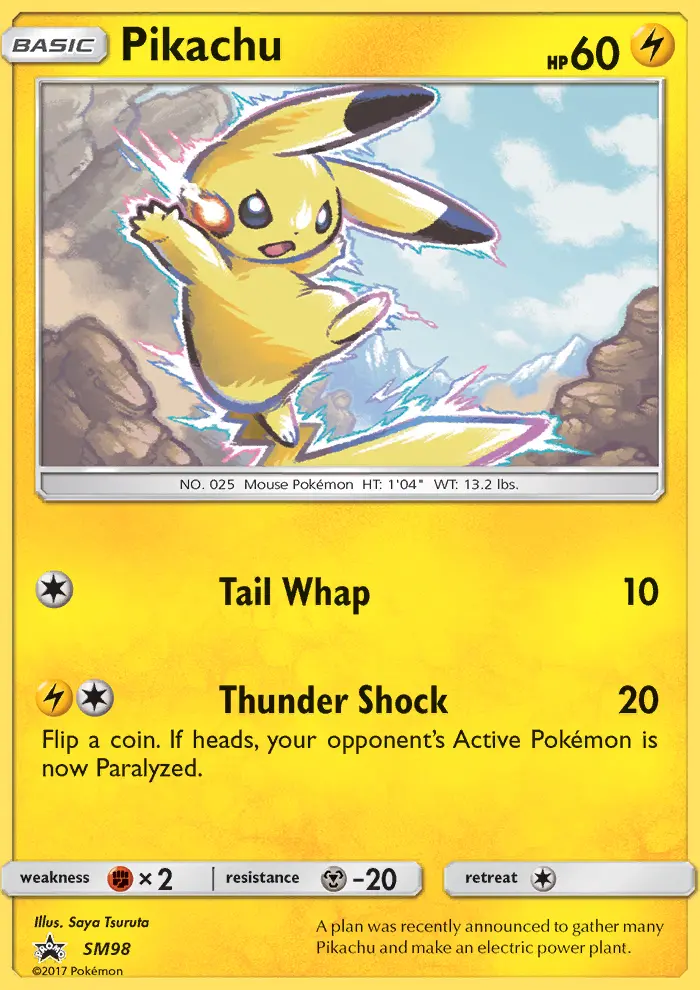 Pikachu, SM Black Star Promos #SM98