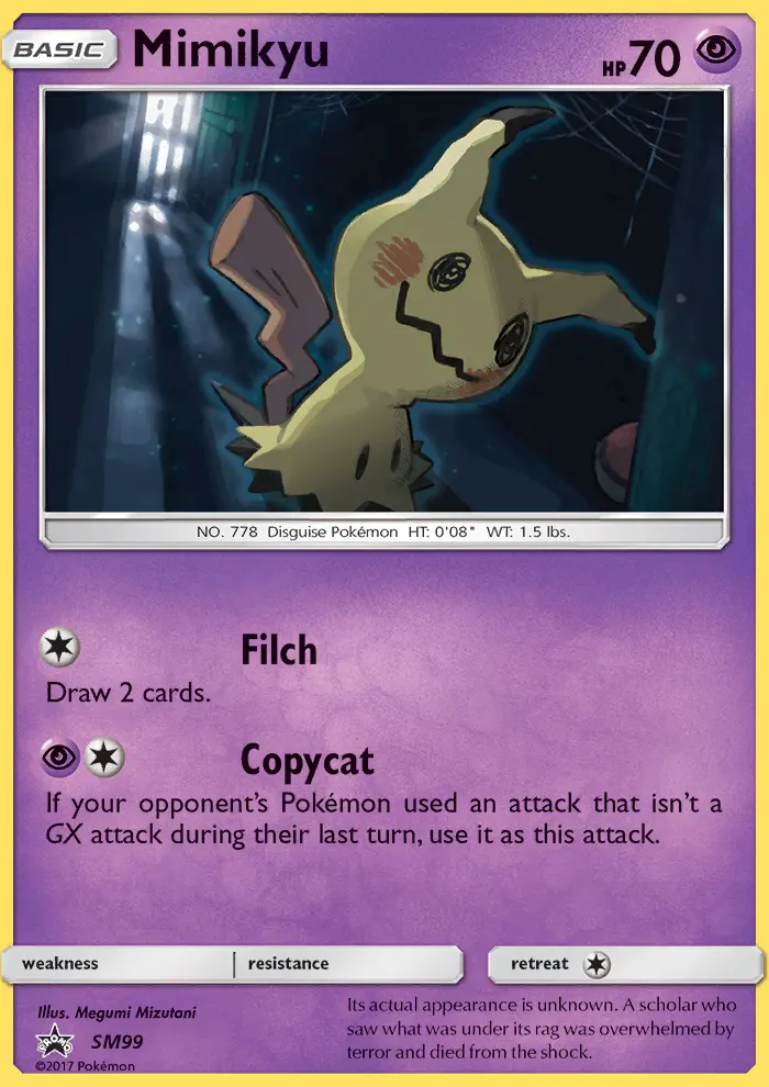 Mimikyu, SM Black Star Promos #SM99