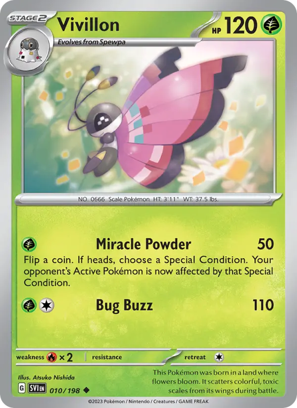 Vivillon, Scarlet & Violet #10