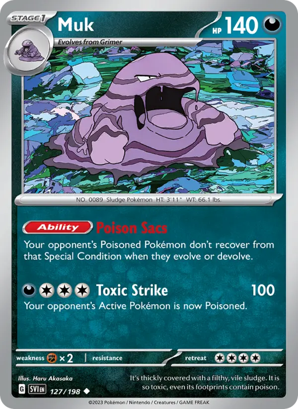 Muk, Scarlet & Violet #127