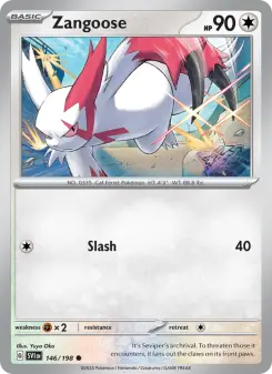 Zangoose, Scarlet & Violet #146/198