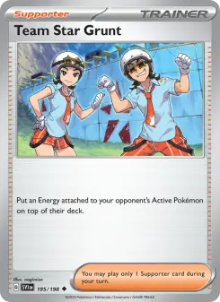 Team Star Grunt, Scarlet & Violet #195/198