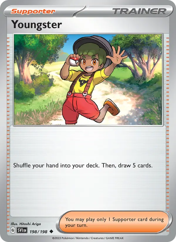 Youngster, Scarlet & Violet #198