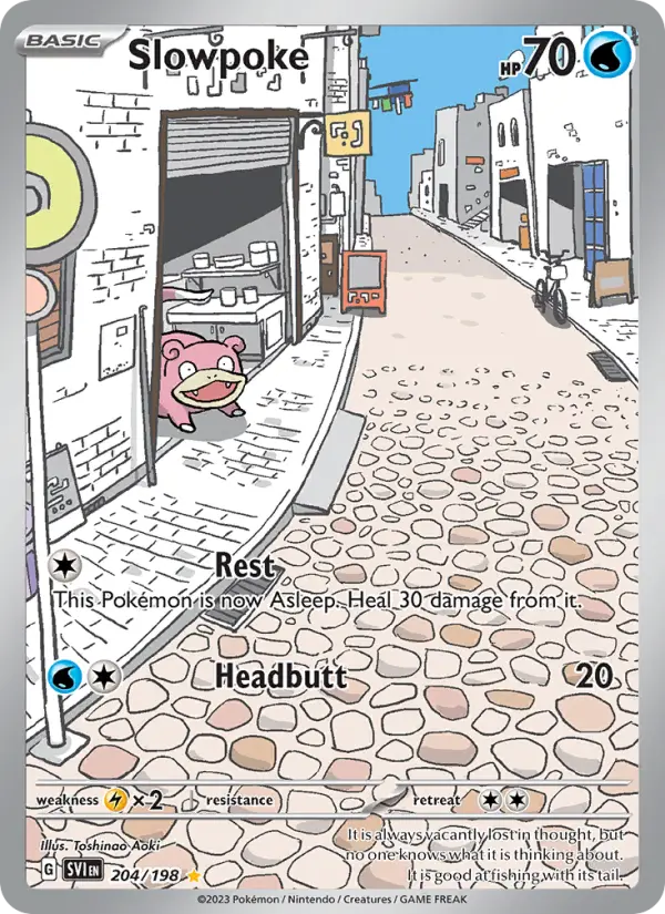 Slowpoke, Scarlet & Violet #204