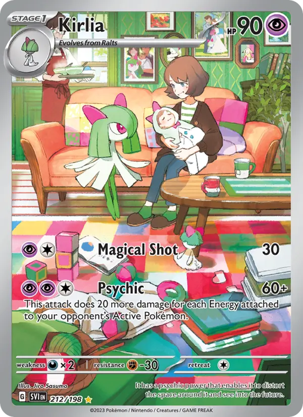 Kirlia, Scarlet & Violet #212