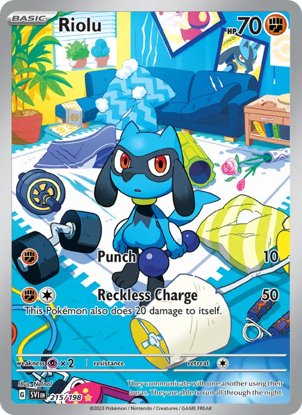 Riolu, Scarlet & Violet #215
