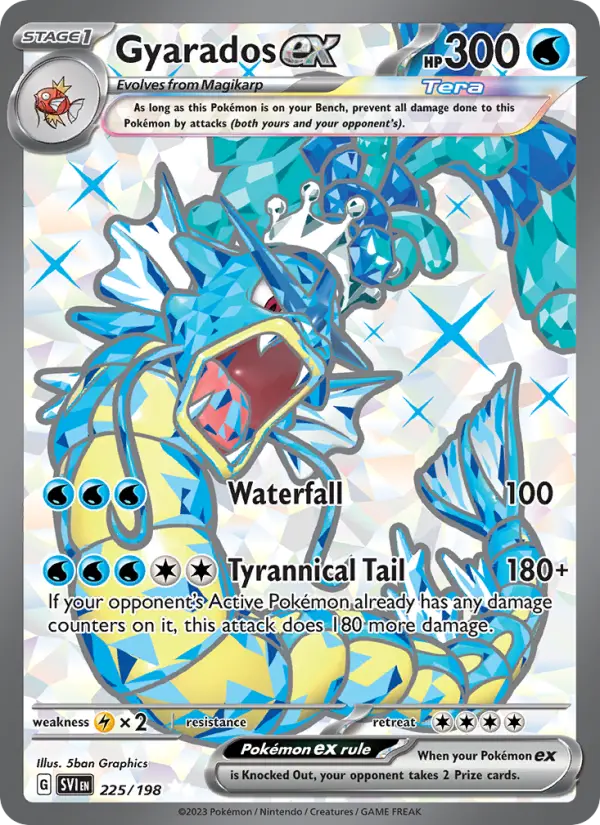 Gyarados ex, Scarlet & Violet #225