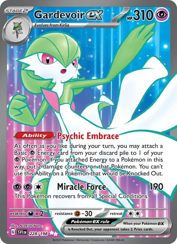 Gardevoir ex, Scarlet & Violet #228