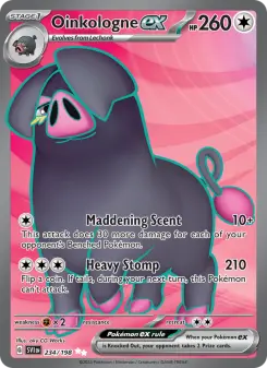 Oinkologne ex, Scarlet & Violet #234/198