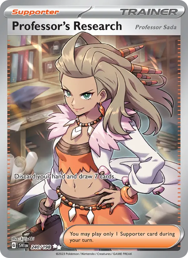 Professor's Research, Scarlet & Violet #240