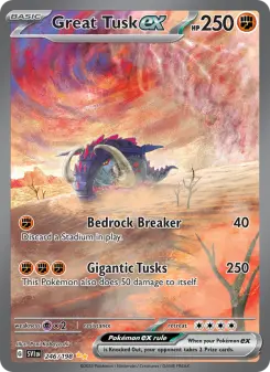Great Tusk ex, Scarlet & Violet #246/198