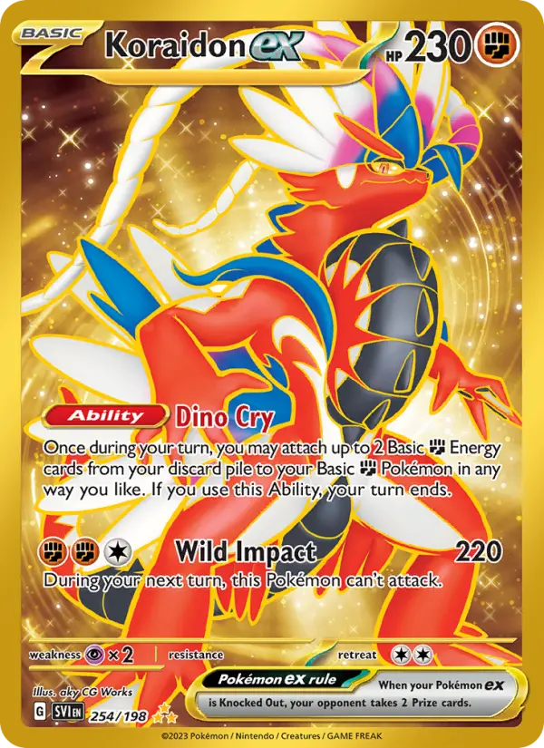 Koraidon ex, Scarlet & Violet #254