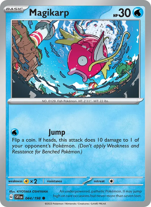 Magikarp, Scarlet & Violet #44