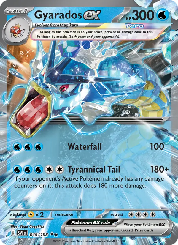 Gyarados ex, Scarlet & Violet #45