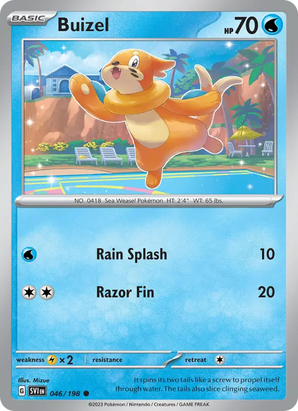 Buizel, Scarlet & Violet #46